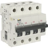 IEK ARMAT Автоматический выключатель M06N 4P B 13А