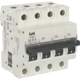 IEK ARMAT Автоматический выключатель M06N 4P D 3А