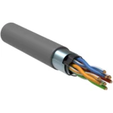 IEK Витая пара F/UTP кат.5E 24AWG 4 пары LSZH 1м серый (305м) РФ GENERICA