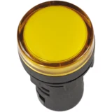 IEK Лампа AD16DS(LED)матрица d=16мм желтый 230В AC