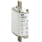 IEK Плавкая вставка предохранителя ППНИ-33 габарит 00С 40А
