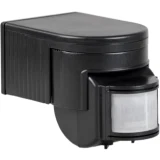 IEK Датчик движения ДД-012 1100Вт 180град 12м IP44 черный