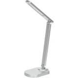 IEK LIGHTING Светильник светодиодный настольный 2028 5Вт на подставке USB-выход диммер серебро