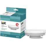 IEK Лампа светодиодная T110 таблетка 12Вт 230В 4000К GX70