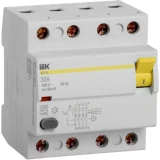 IEK Выключатель дифференциальный (УЗО) ВД1-63 4Р 32А 30мА тип А