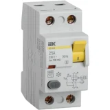 IEK Выключатель дифференциальный (УЗО) ВД1-63S 2Р 25А 100мА