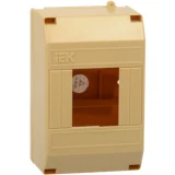 IEK KREPTA 3 Корпус пластиковый КМПн 1/4 IP20 сосна