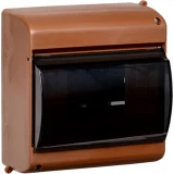 IEK KREPTA 3 Корпус пластиковый КМПн 2/6 IP30 дуб