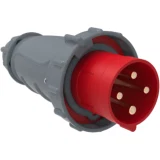 IEK Вилка переносная ССИ-034 63А-6ч/380-415В 3Р+РЕ IP67 MAGNUM