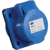 IEK Розетка стационарная скрытая ССИ-413 2Р+Е 16А 200-250В IP44