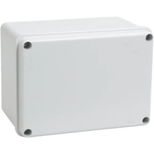IEK Коробка распаячная КМ41261 для открытой проводки 150х110х85мм IP44 (RAL 7035, гладкие стенки) - UKO11-150-110-085-K41-44 IEK Коробка распаячная КМ41261 для открытой проводки 150х110х85мм IP44 (RAL 7035, гладкие стенки) - UKO11-150-110-085-K41-44